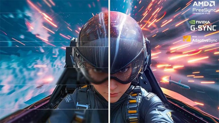 Sincronización de fotogramas definitiva: compatible con FreeSync™ Premium Pro y G-SYNC1