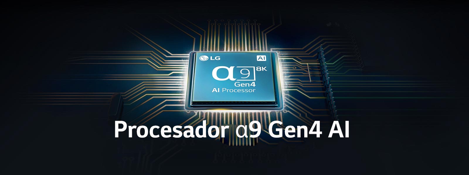 El procesador a9 Gen4 IA aparece en el centro del circuito eléctrico.