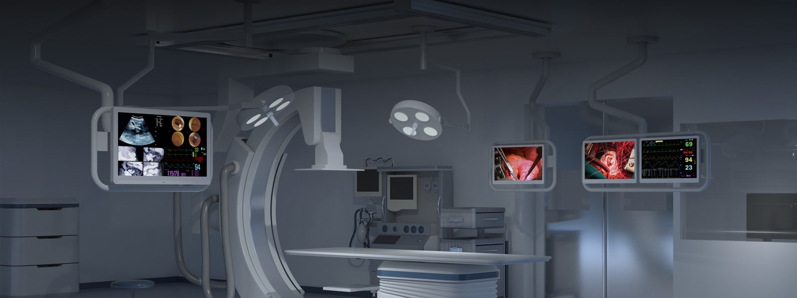Surgical monitors helping users perform ideally detailed surgery 