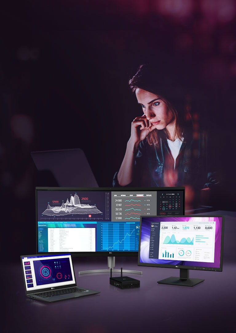 La línea de dispositivos computacionales en la nube de LG te ayudará a obtener eficiencia y rendimiento en tu entorno de infraestructura de escritorio (VDI), así como seguridad.