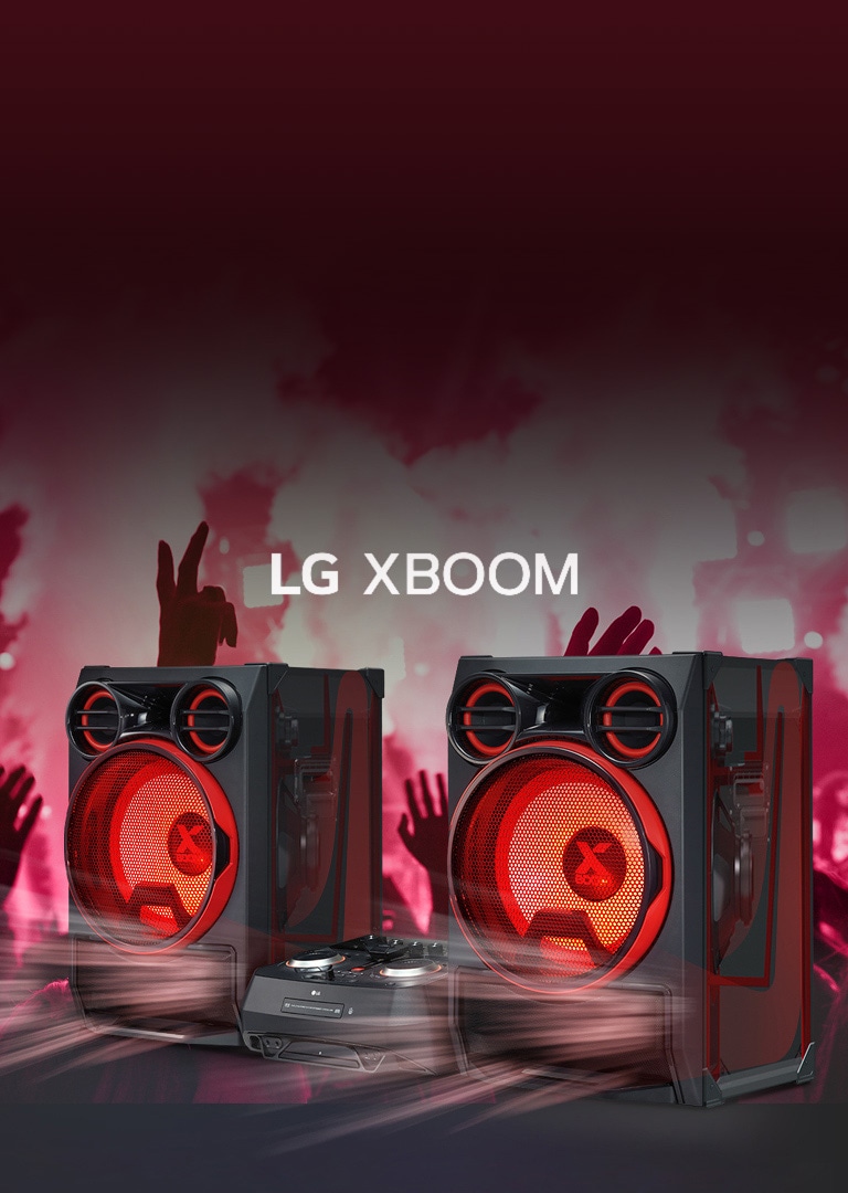 LG XBOOM CL98 / Equipo de sonido DJ 3500W con altavoces