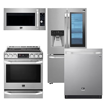 LG STUDIO 4.7 pies cúbicos Horno empotrable inteligente con wi-fi