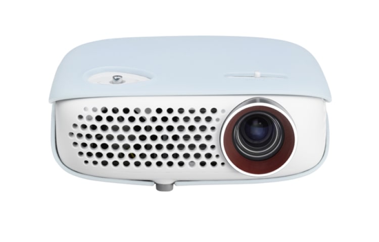 LG Resolución HD, 800 lúmenes, proyección hasta 120''. HDMI, USB y compatible con Office. Ligero y móvil., PW800G