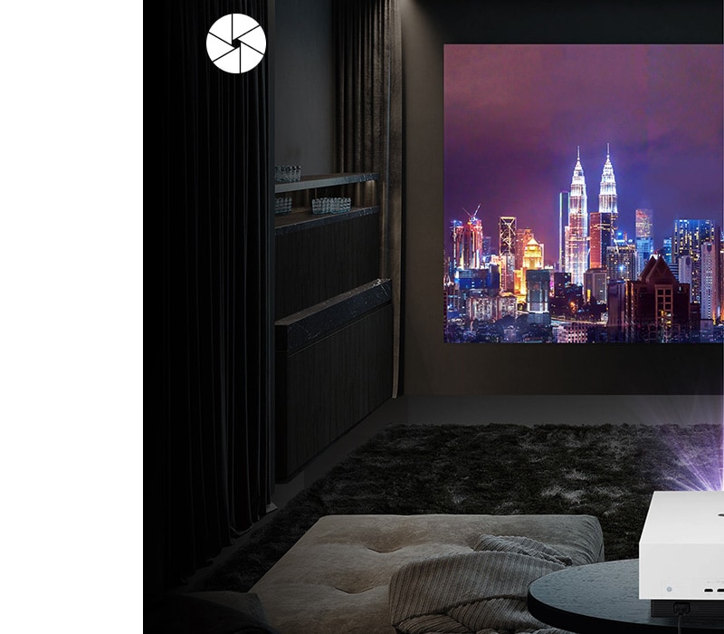 LG HU810PW Proyector Láser Smart Teatro en Casa ANSI DLP 4K Ultra HD 2700  Lúmenes