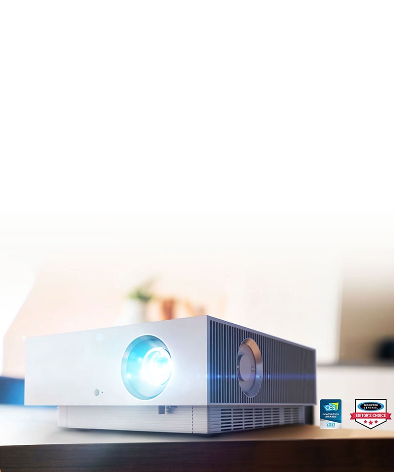 El cine en casa: LG presenta el proyector CineBeam 4K UHD de 300 pulgadas