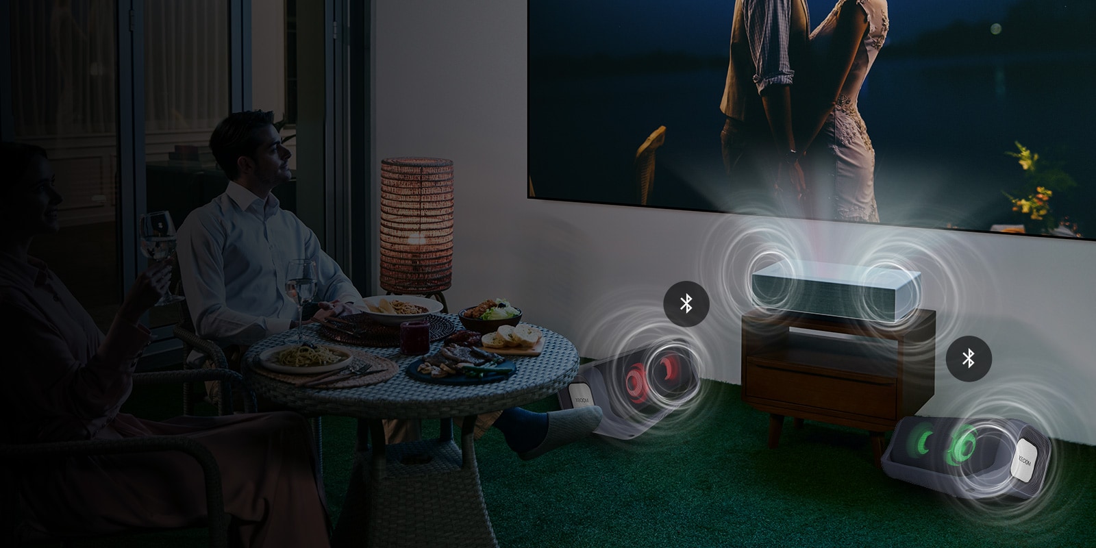 Preparado para sonido envolvente Bluetooth