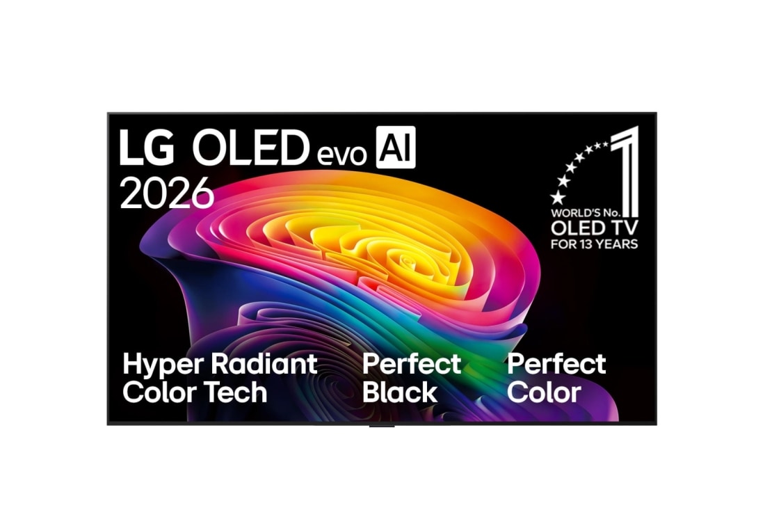 LG 83'' LG OLED evo AI C6 4K Smart TV 2026, 83'' LG OLED evo AI C6 4K Smart TV 2026, OLED83C6PSA, thumbnail 2
