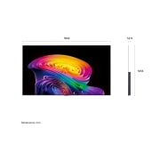 LG 83'' LG OLED evo AI C6 4K Smart TV 2026, 83'' LG OLED evo AI C6 4K Smart TV 2026, OLED83C6PSA, thumbnail 3