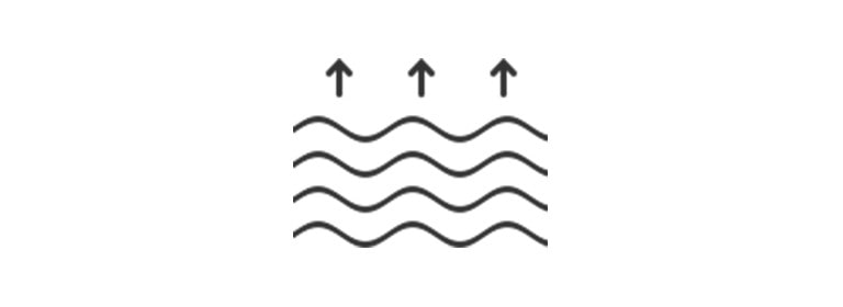 Icono del sistema de evaporación automática.