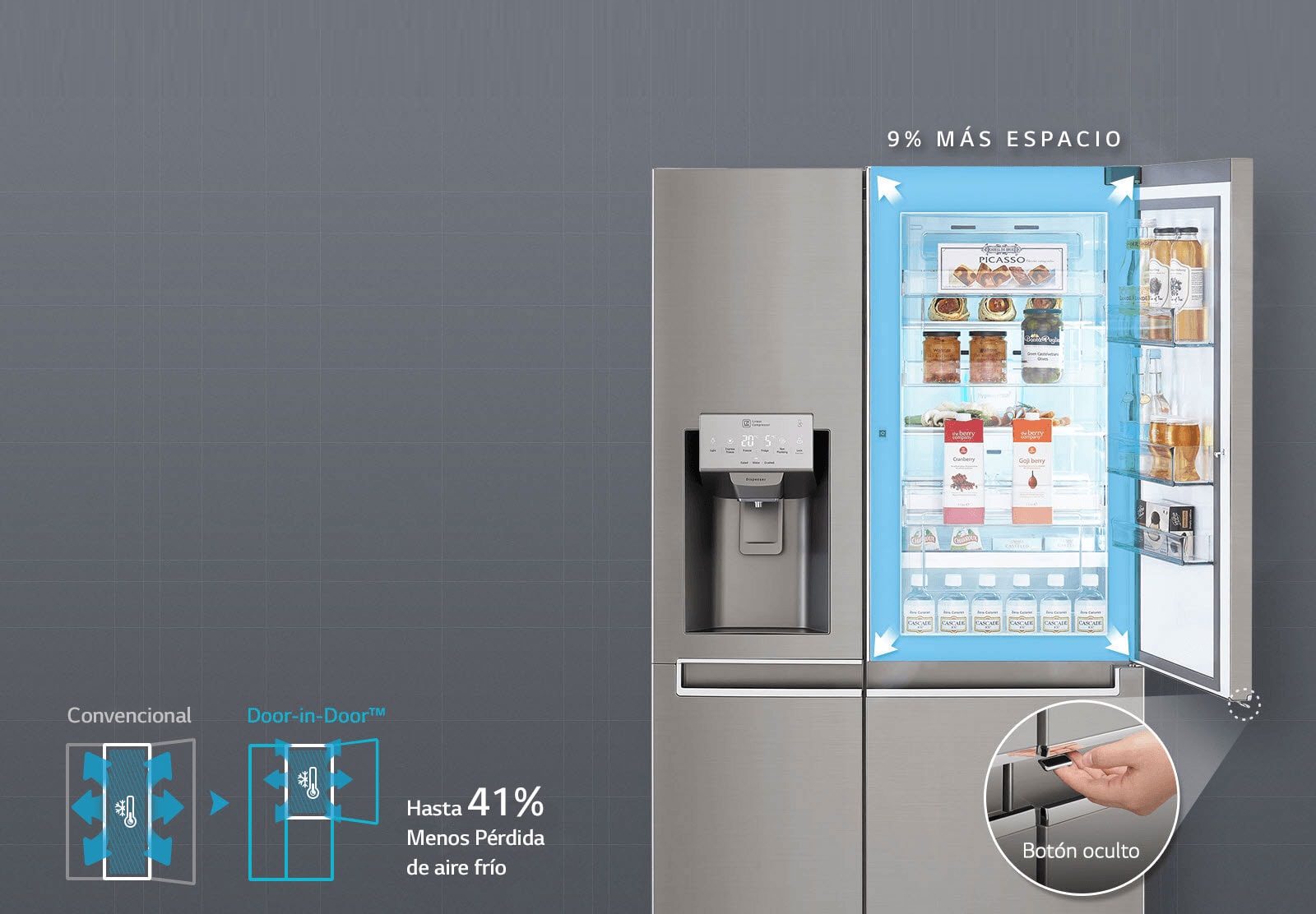 Puerta LG Door-in-Door™