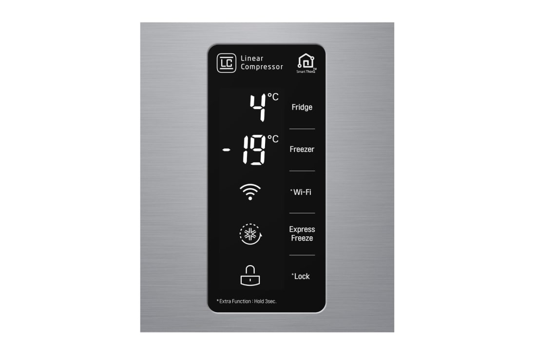 LG Refrigeradora Side by Side 24.3pᶟ (Gross) / 22.1pᶟ (Net) Compresor Linear Inverter ThinQ™, GS65MPP1, thumbnail 13
