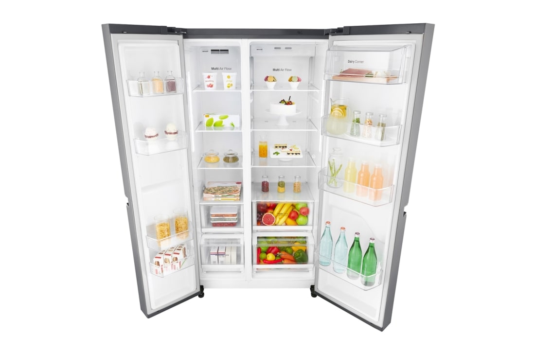 LG Refrigeradora Side by Side 24.3pᶟ (Gross) / 22.1pᶟ (Net) Compresor Linear Inverter ThinQ™, GS65MPP1, thumbnail 14