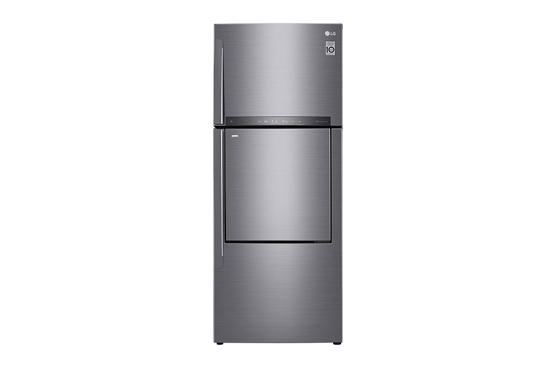 LG 17 pᶟ |Door-in-Door® |Top Freezer |DoorCooling+™ |Compresor linear inverter |Platinum silver |ThinQ™ , LT44MDP, thumbnail 2