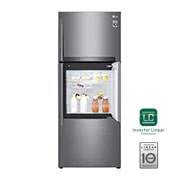 LG 17 pᶟ |Door-in-Door® |Top Freezer |DoorCooling+™ |Compresor linear inverter |Platinum silver |ThinQ™ , LT44MDP, thumbnail 1