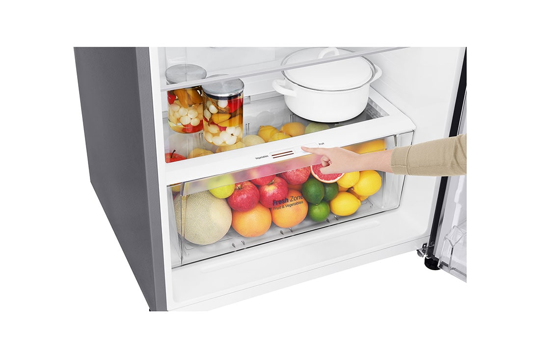 LG 17 pᶟ |Top Freezer |Multi Air Flow™ |Compresor linear inverter |Platinum silver |ThinQ™ , LT44SGP, thumbnail 6