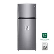 LG 17 pᶟ |Top Freezer |Multi Air Flow™ |Compresor linear inverter |Platinum silver |ThinQ™ , LT44SGP, thumbnail 1