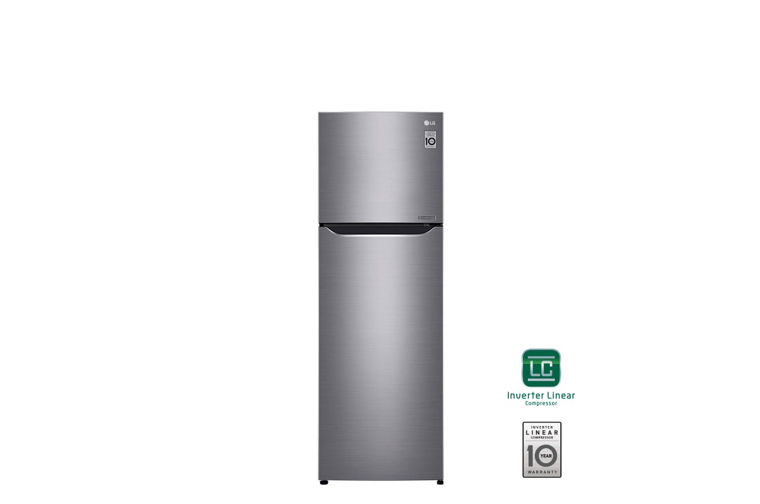 LG 15 pᶟ |Top Freezer |LINEARCooling™ |Compresor linear Inverter|Acero Brillante |Smart Diagnosis™ (Neto: 14 pᶟ), LT39BPP