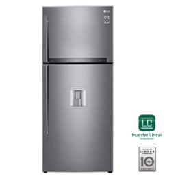 19 pᶟ |Top Freezer |NatureFRESH™ |Compresor linear inverter |Platinum silver |ThinQ™ (Neto: 18 pᶟ)2