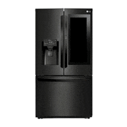 LG 28 pᶟ |InstaView™ Door-in-Door®|French Door|Hygiene Fresh⁺ |Compresor linear inverter |Negro Mate |ThinQ™ , LM75SXT, thumbnail 1