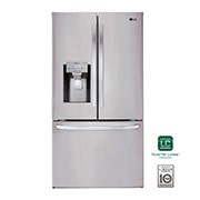 LG Refrigeradora French Door 28pᶟ Gross / 26pᶟ Net  Slim SpacePlus™ Compresor linear inverter Slim SpacePlus™ ThinQ™ , LM75SGS, thumbnail 1