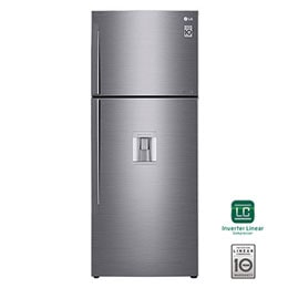 17 pᶟ |Top Freezer |Dispensador de Agua |Compresor linear inverter |Platinum silver |Smart Diagnosis™ 2