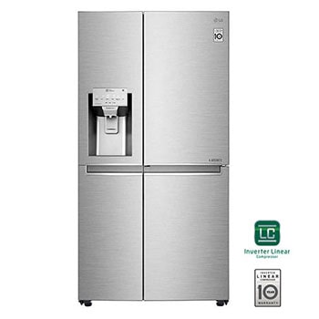 28 pᶟ |Door-in-Door®| Side by Side |Multi Air Flow™ |Compresor linear inverter |Acero Inoxidable |ThinQ™ 1