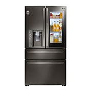 LG Refrigeradora French Door 31.6pᶟ (Gross) / 24.1pᶟ(Net) Door-in-Door® LINEARCooling™ Black Stainless ThinQ™, GM84SXD, thumbnail 1