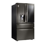 LG Refrigeradora French Door 31.6pᶟ (Gross) / 24.1pᶟ(Net) Door-in-Door® LINEARCooling™ Black Stainless ThinQ™, GM84SXD, thumbnail 13