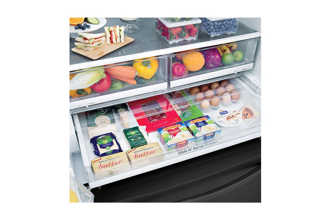 LG Refrigeradora French Door InstaView™ 30p³(Gross)/27.7p³(Net) Door-in-Door™ NatureFRESH™ ThinQ™, LM78SXT, thumbnail 15