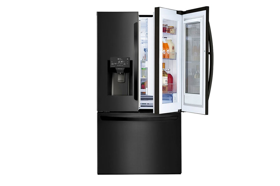 LG Refrigeradora French Door InstaView™ 30p³(Gross)/27.7p³(Net) Door-in-Door™ NatureFRESH™ ThinQ™, LM78SXT, thumbnail 4