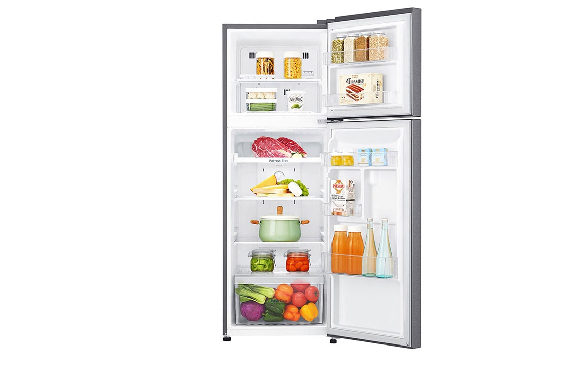 LG  9 pᶟ |Top Freezer |Multi Air Flow™ |Smart Inverter |Dark Graphite |Smart Diagnosis™, GT26BPG, thumbnail 2