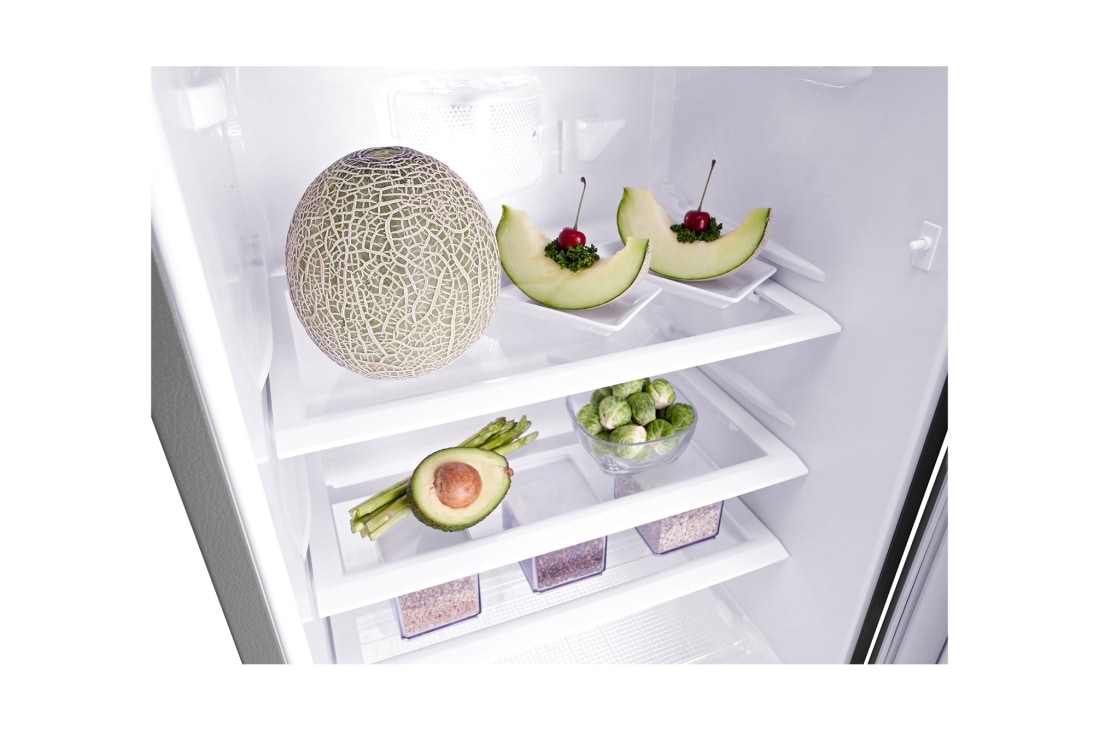 LG 7 pᶟ |Top Freezer |Moist Balance Crisper™ |Smart Inverter |Acero Brillante, GU21WPP, GU21WPP, thumbnail 5