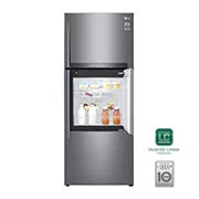 LG 17 pᶟ |Door-in-Door® |Top Freezer |DoorCooling+™ |Compresor linear inverter |Platinum silver |ThinQ™ , LT47MDP, thumbnail 1