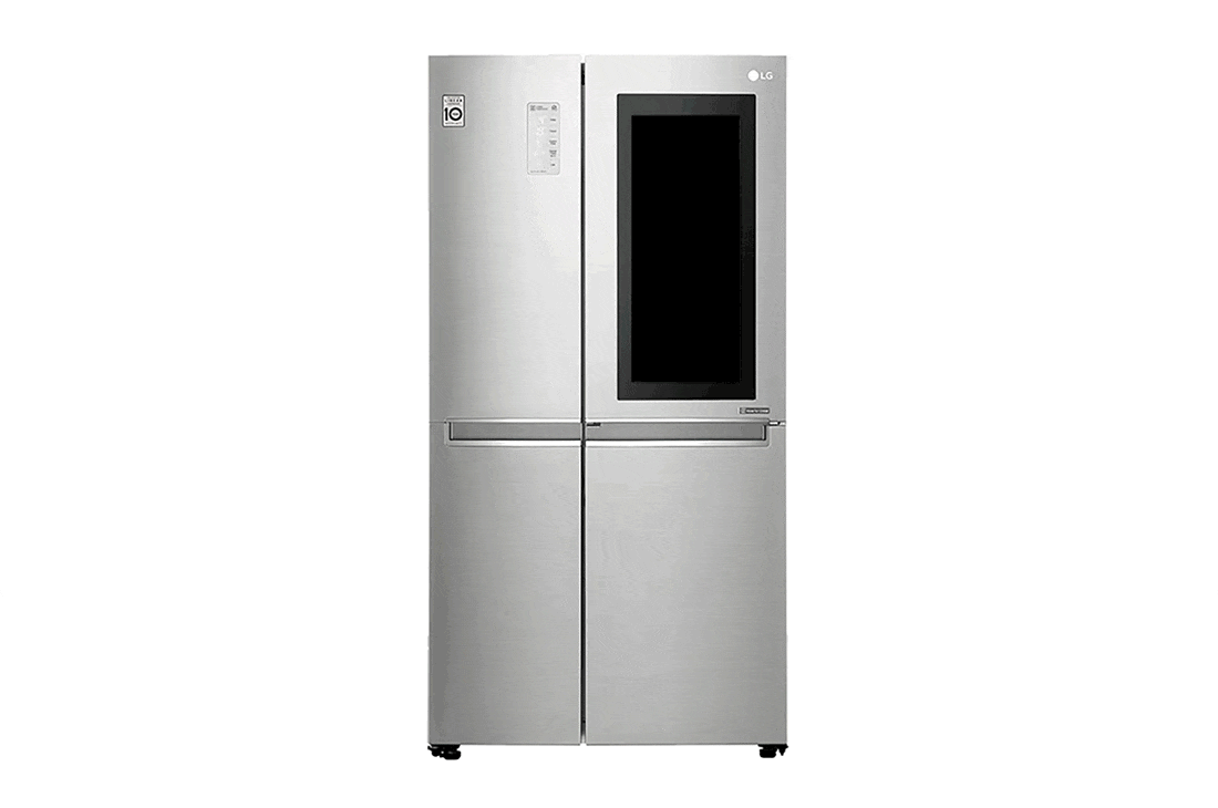 LG Refrigeradora Side By Side InstaView™ 24p³(Gross)/22.1p³(Net)  Door-in-Door® Smart ThinQ™ FRESH Balancer™ Linear Inverter, LS65MXN