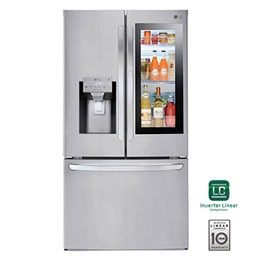 Refrigeradora French Door InstaView™ 30pᶟ(Gross)/27.7pᶟ(Net) Door-in-Door® Compresor Linear Inverter2