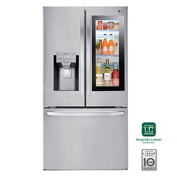 Refrigeradora French Door InstaView™ 30pᶟ(Gross)/27.7pᶟ(Net) Door-in-Door® Compresor Linear Inverter1