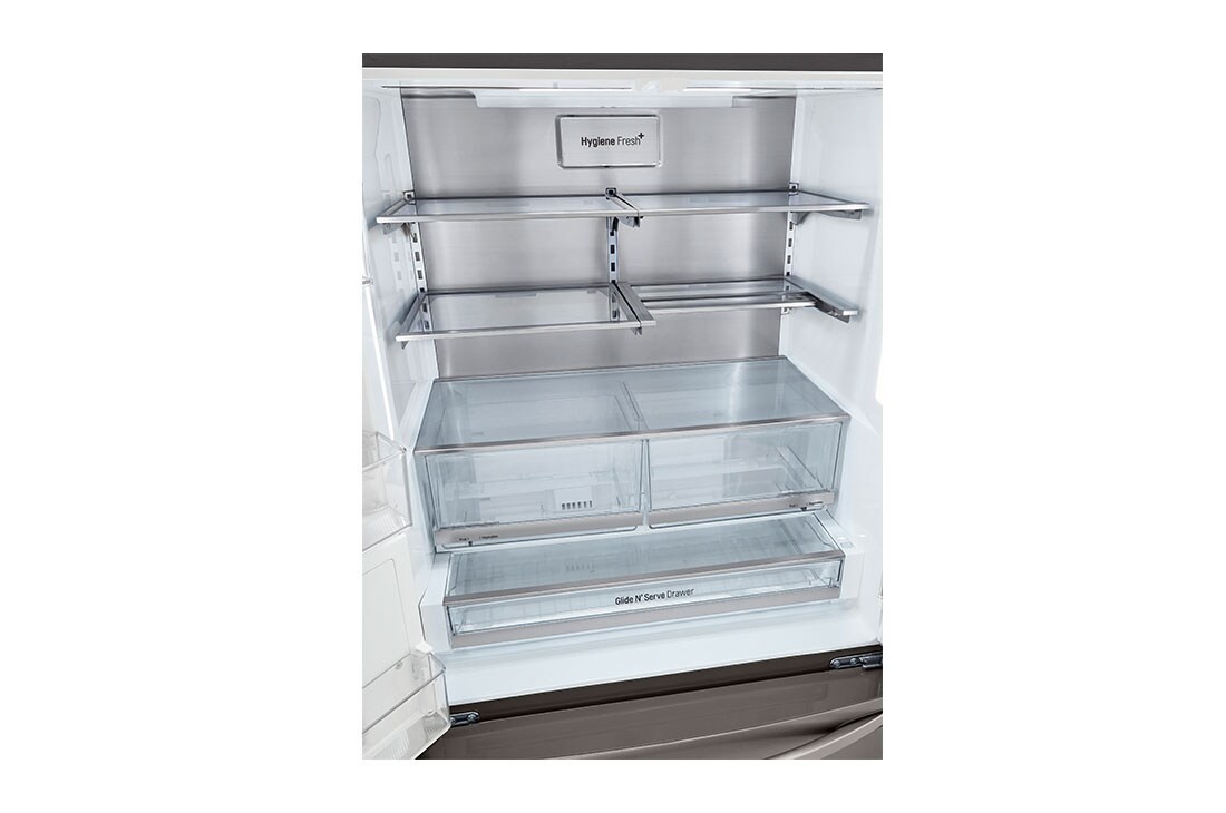 LG 32 pᶟ |InstaView™ Door-in-Door®|French Door|Craft Ice™ |Compresor linear inverter | Black Stainless|ThinQ™ (Neto: 30 pᶟ), LM89SXD, thumbnail 11