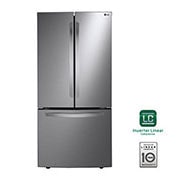 LG 25 pᶟ | French Door | Slim SpacePlus™ | Compresor lineal inverter | Plata platino | ThinQ™, LM65BGSK, thumbnail 1
