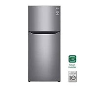 LG 15 pᶟ |Top Freezer |Door Cooling+ |Smart Inverter|Acero Brillante |Smart Diagnosis™ , GT40BDC, thumbnail 1