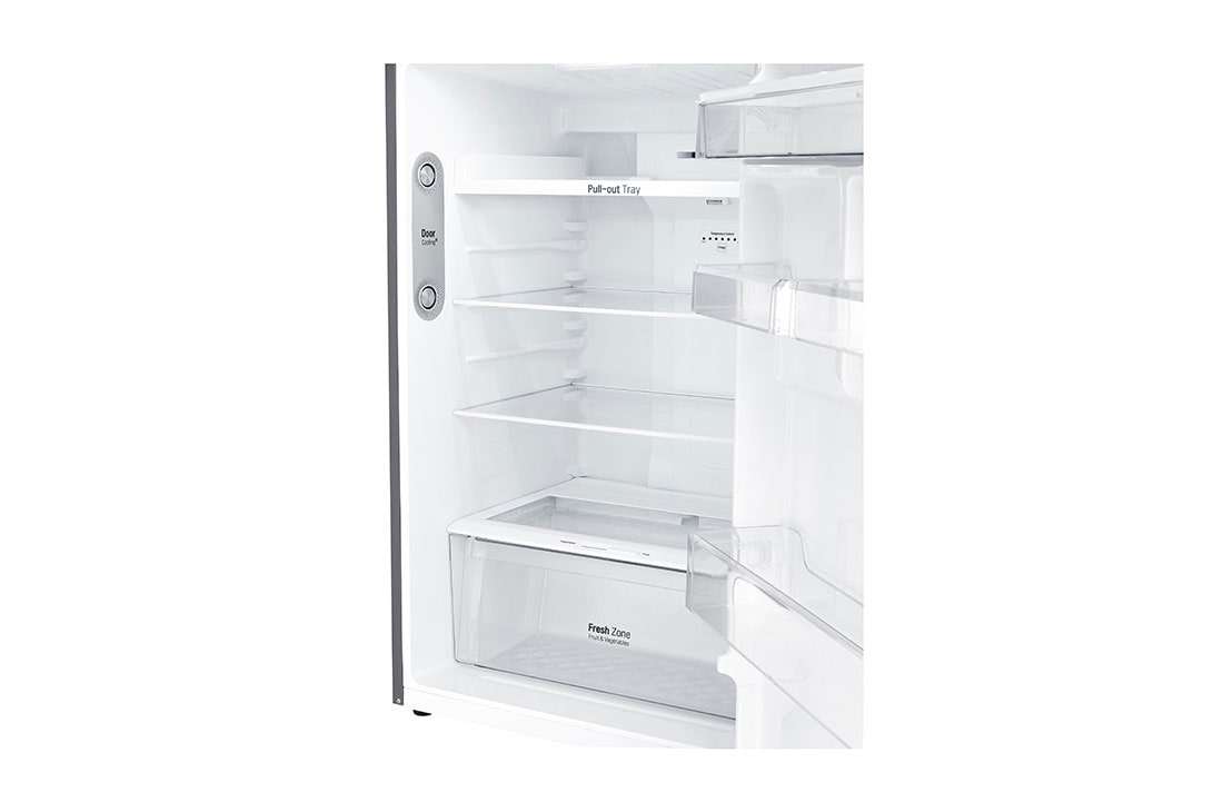 LG 15 pᶟ |Top Freezer |Door Cooling+ |Smart Inverter|Acero Brillante |Smart Diagnosis™ , GT40BDC, thumbnail 4