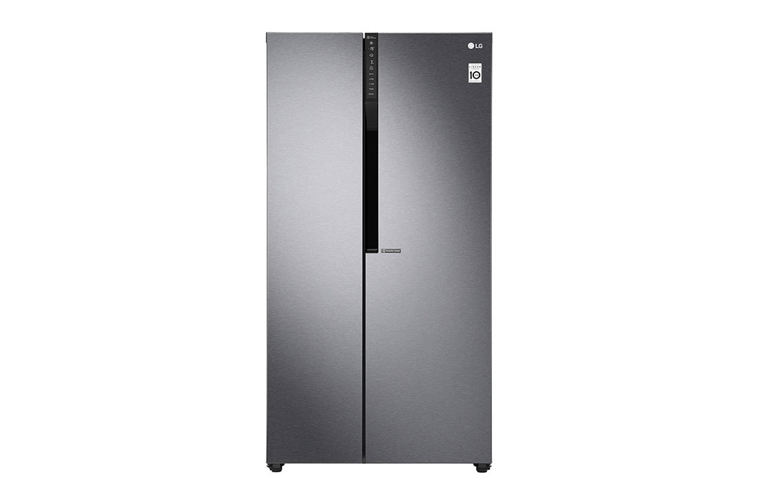 LG 24 pᶟ |Side by Side|Multi Air Flow™|Compresor linear inverter| Grafito Oscuro |Smart Diagnosis™ (Neto: 22 pᶟ), LS63MPGK