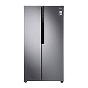 LG 24 pᶟ |Side by Side |Multi Air Flow™ |Compresor linear inverter |Dark Graphite Steel |Smart Diagnosis™ (Neto: 22 pᶟ), LS63MPGK, thumbnail 1