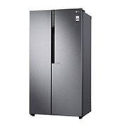 LG 24 pᶟ |Side by Side |Multi Air Flow™ |Compresor linear inverter |Dark Graphite Steel |Smart Diagnosis™ (Neto: 22 pᶟ), LS63MPGK, thumbnail 12