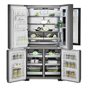 LG Refrigeradora French Door 33.6pᶟ (Gross) / 25.5pᶟ (Net) InstaView™ Door-in-Door® Compresor linear inverter Textured Steel ThinQ™, GM88SXM, thumbnail 5