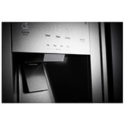 LG Refrigeradora French Door 33.6pᶟ (Gross) / 25.5pᶟ (Net) InstaView™ Door-in-Door® Compresor linear inverter Textured Steel ThinQ™, GM88SXM, thumbnail 8