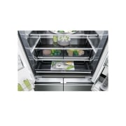 LG Refrigeradora French Door 33.6pᶟ (Gross) / 25.5pᶟ (Net) InstaView™ Door-in-Door® Compresor linear inverter Textured Steel ThinQ™, GM88SXM, thumbnail 9
