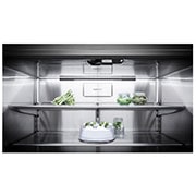 LG Refrigeradora French Door 33.6pᶟ (Gross) / 25.5pᶟ (Net) InstaView™ Door-in-Door® Compresor linear inverter Textured Steel ThinQ™, GM88SXM, thumbnail 10
