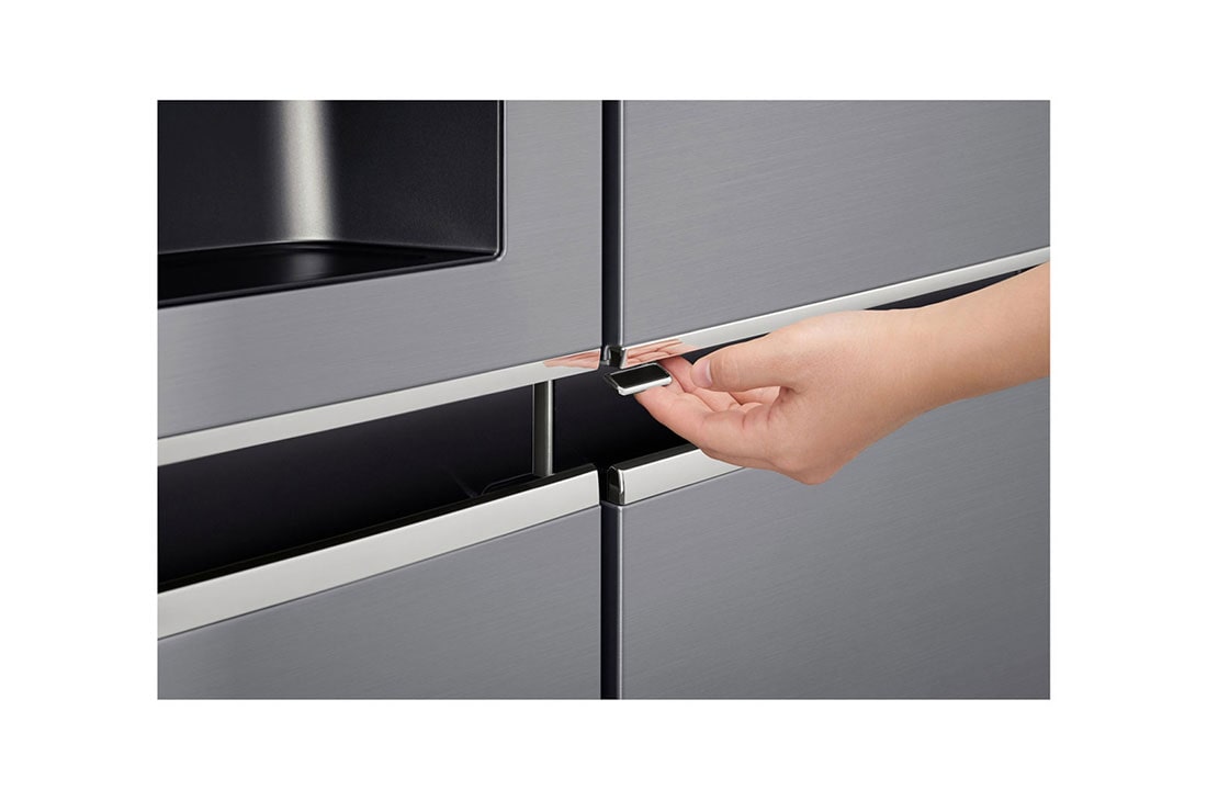 LG 24 pᶟ | Door-in-Door® | Side by Side | Moist Balance Crisper™ | Compresor lineal inverter | Acero Brillante | ThinQ™, LS65SDP1, LS65SDP1, thumbnail 5