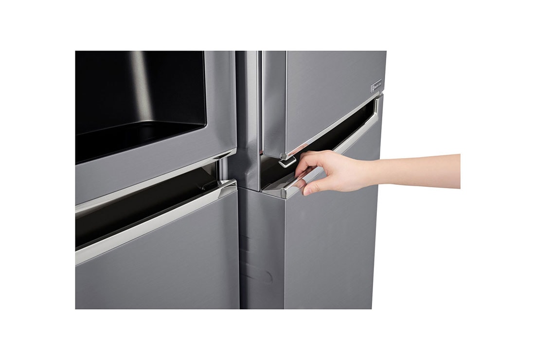 LG 24 pᶟ | Door-in-Door® | Side by Side | Moist Balance Crisper™ | Compresor lineal inverter | Acero Brillante | ThinQ™, LS65SDP1, LS65SDP1, thumbnail 6