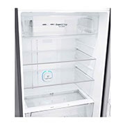 LG Refrigeradora Top Freezer 17pᶟ (Gross) / 16pᶟ (Net) Smart Inverter Acero Brillante ThinQ™, restive view, GT47SGP, thumbnail 6